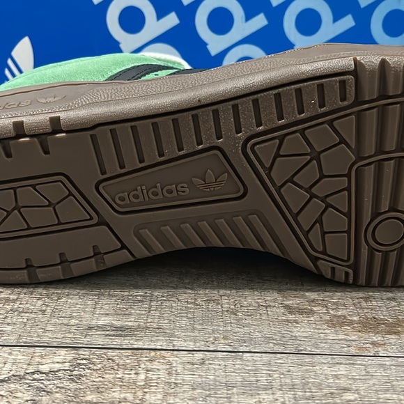 NWT Adidas Originals Rivalry 86 Low Men's Shoes - Green/Brown - ID8409 - Picture 11 of 15